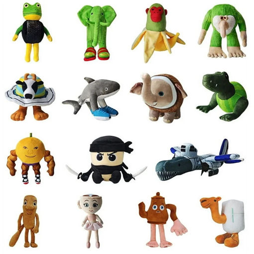 Picture of BRAINROT (452213) 25CM PLUSH ASSORTMENT (10CT)
